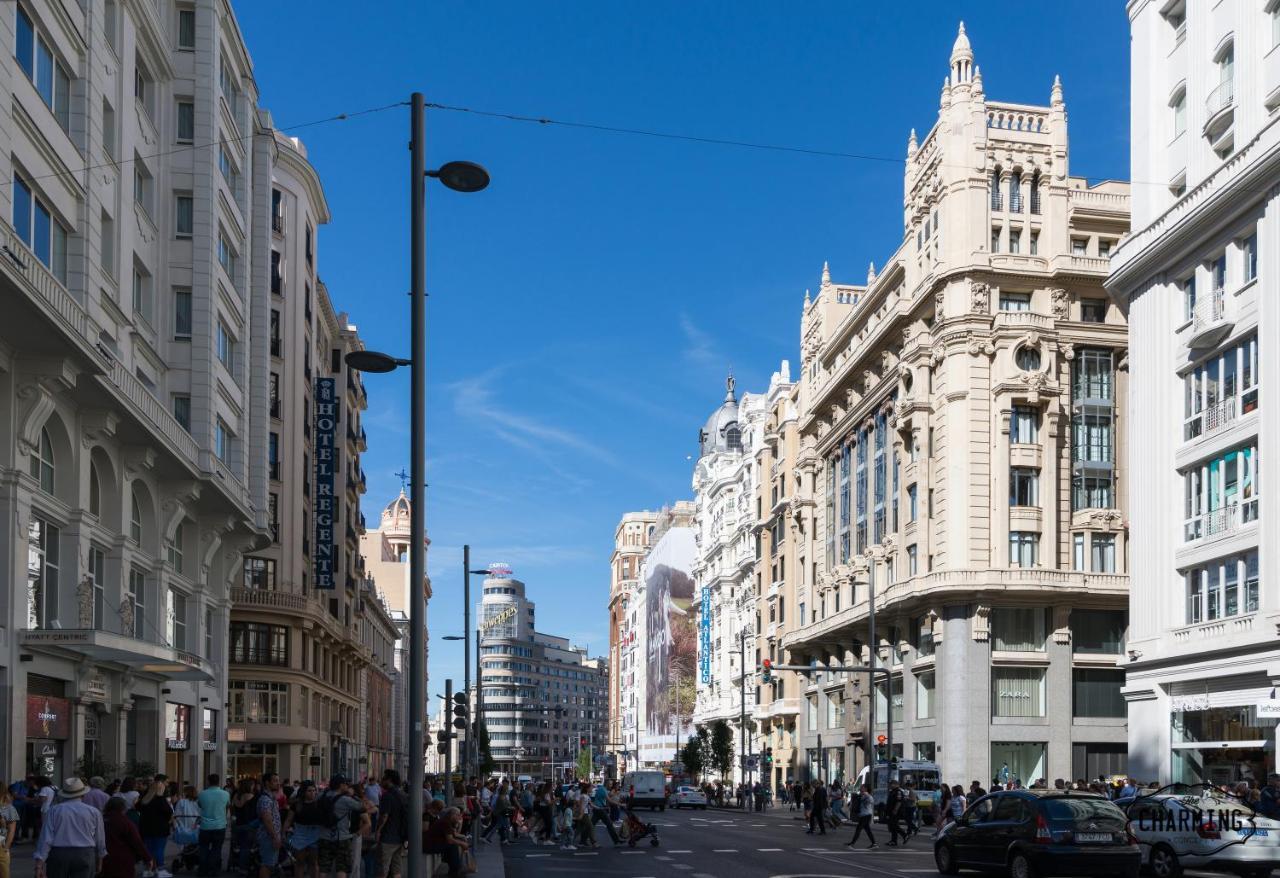 Appartement Charming Gran Via Center à Madrid Extérieur photo