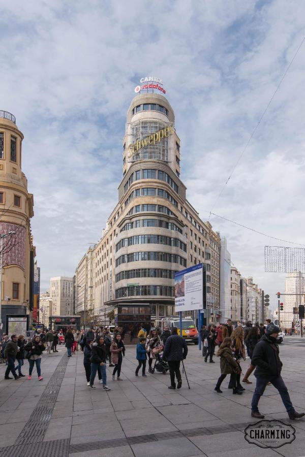 Appartement Charming Gran Via Center à Madrid Extérieur photo